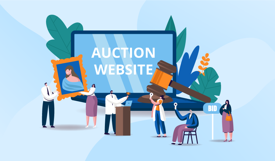 auction website preview image